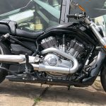 Par de ponteiras de escapamento em inox Harley Davidson V-Rod Muscle