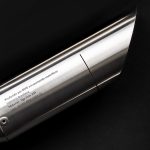 Ponteira de esacpamento inox com abafador e escudo Yamaha Xmax 250