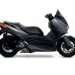 Ponteira de esacpamento inox com abafador e escudo Yamaha Xmax 250