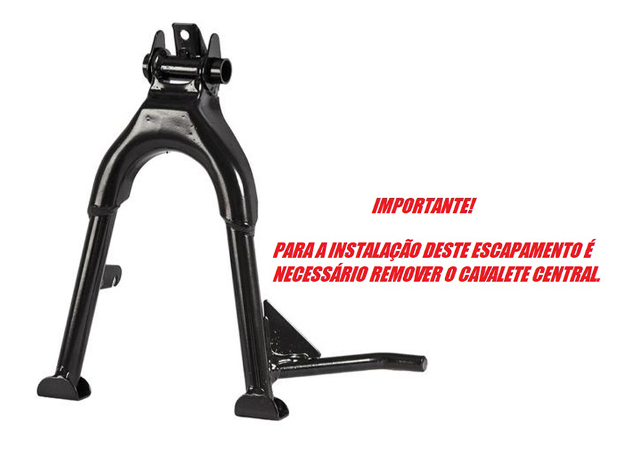 Escapamento com ponteira Dafra Apache RTR 200