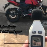 Escapamento com ponteira Dafra Apache RTR 200