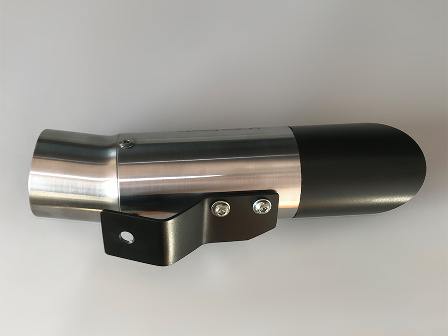 Ponteira de escapamento inox com abafador Suzuki Bandit 600N