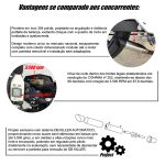 Ponteira de escapamento inox com abafador Suzuki Bandit 600N