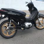 Escapamento Honda completo ponteira inox com abafador Biz 125