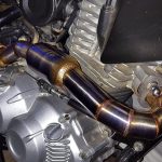 Curva coletora Honda inox Bros 160