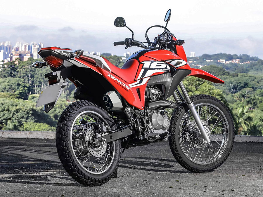 Escapamento Honda Bros 160