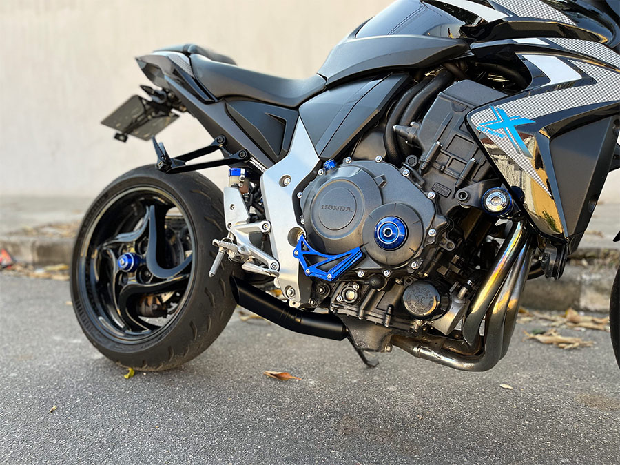 Ponteira 4x1 direta Honda CB 1000R