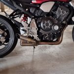 Ponteira de escapamento com abafador Honda CB1000 Cafe Racer