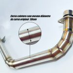 Curva de escapamento inox Honda CB 300R