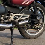 Ponteira de escapamento inox com abafador Honda CB 400