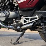 Ponteira de escapamento inox com abafador Honda CB 400