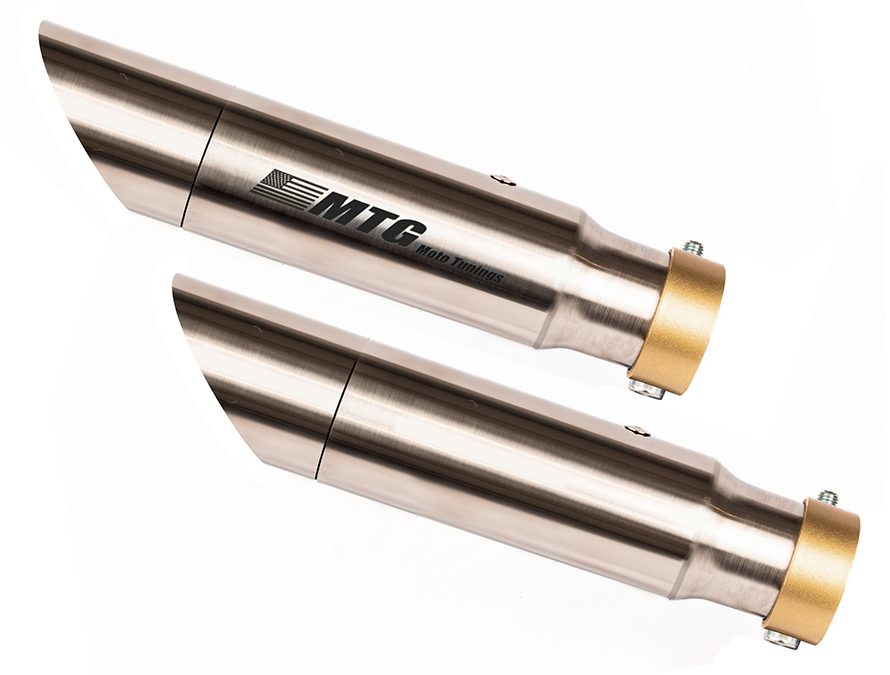 Ponteira de escapamento inox com abafador Honda CB 450