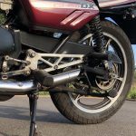 Ponteira de escapamento inox com abafador Honda CB 450