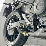 Ponteira de escapamento inox com abafador Honda CB 500F