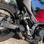 Ponteira de escapamento silenciosa com abafador Honda CB 500 F