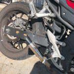 Ponteira de escapamento silenciosa com abafador Honda CB 500 F