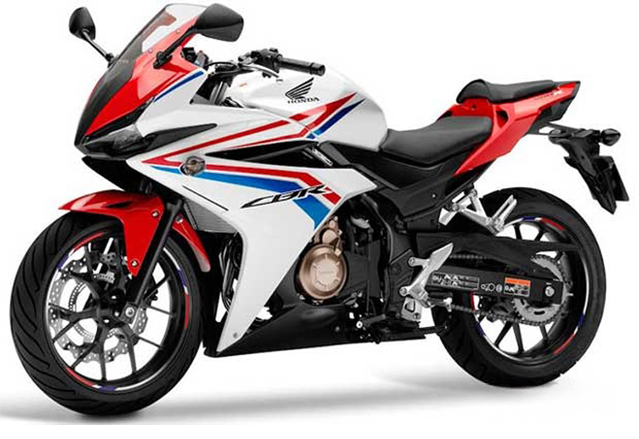 Ponteira de escapamento inox com abafador Honda CB 500R