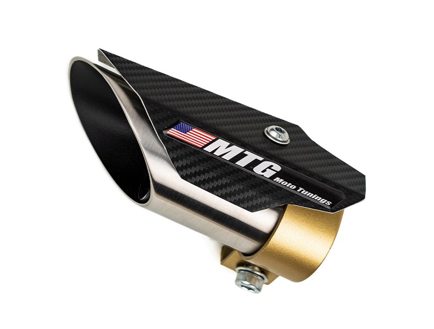Ponteira de escapamento inox com abafador Honda CB 500X