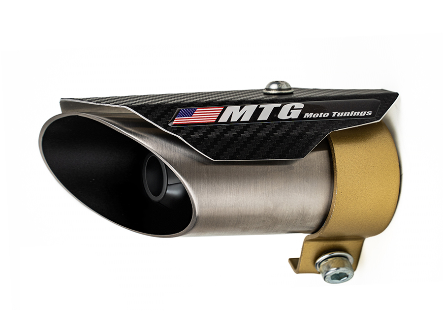 Ponteira de escapamento inox com abafador Honda CB 500X