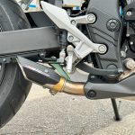 Ponteira de escapamento inox com abafador Honda CB 500X