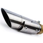 Ponteira de escapamento em inox com abafador Royal Enfield  Classic 350