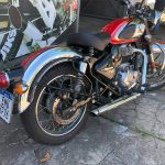 Ponteira de escapamento em inox com abafador Royal Enfield  Classic 350