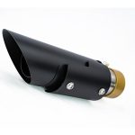 Ponteira de escapamento Black com abafador Royal Enfield Classic 350