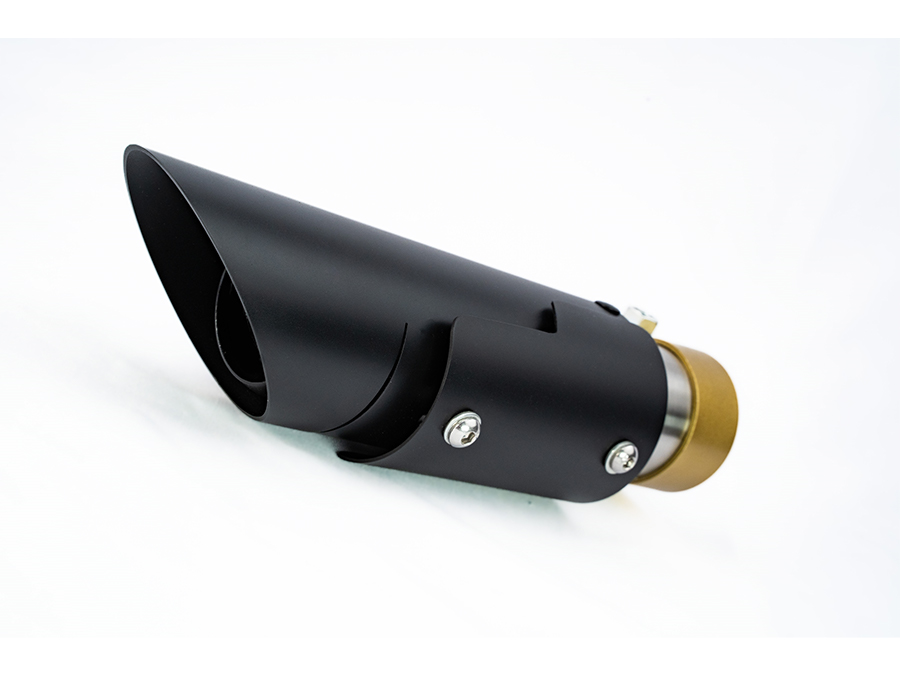 Ponteira de escapamento Black com abafador Royal Enfield Classic 350