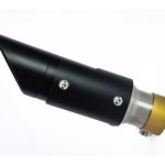 Ponteira de escapamento Black com abafador Royal Enfield Classic 350