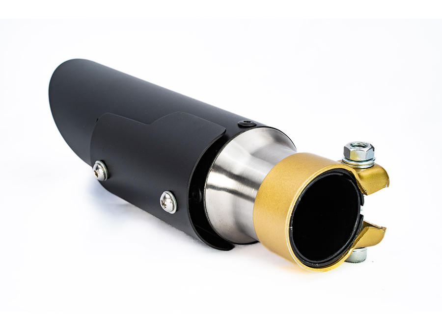 Ponteira de escapamento Black com abafador Royal Enfield Classic 350