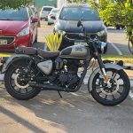 Ponteira de escapamento Black com abafador Royal Enfield Classic 350