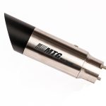 Ponteira de escapamento inox com abafador Kasinski Comet 250 GT
