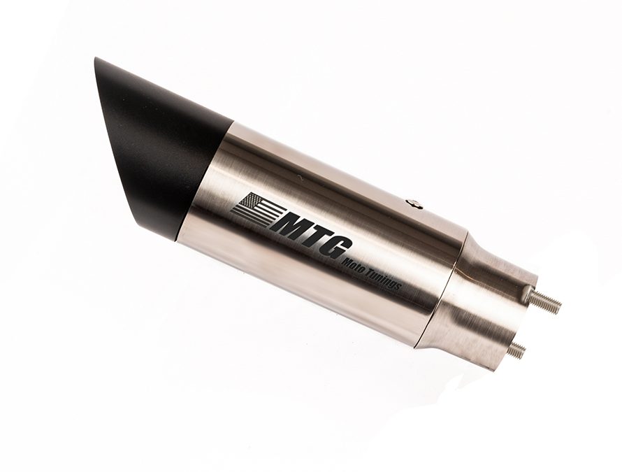Ponteira de escapamento inox com abafador Kasinski Comet 250 GT
