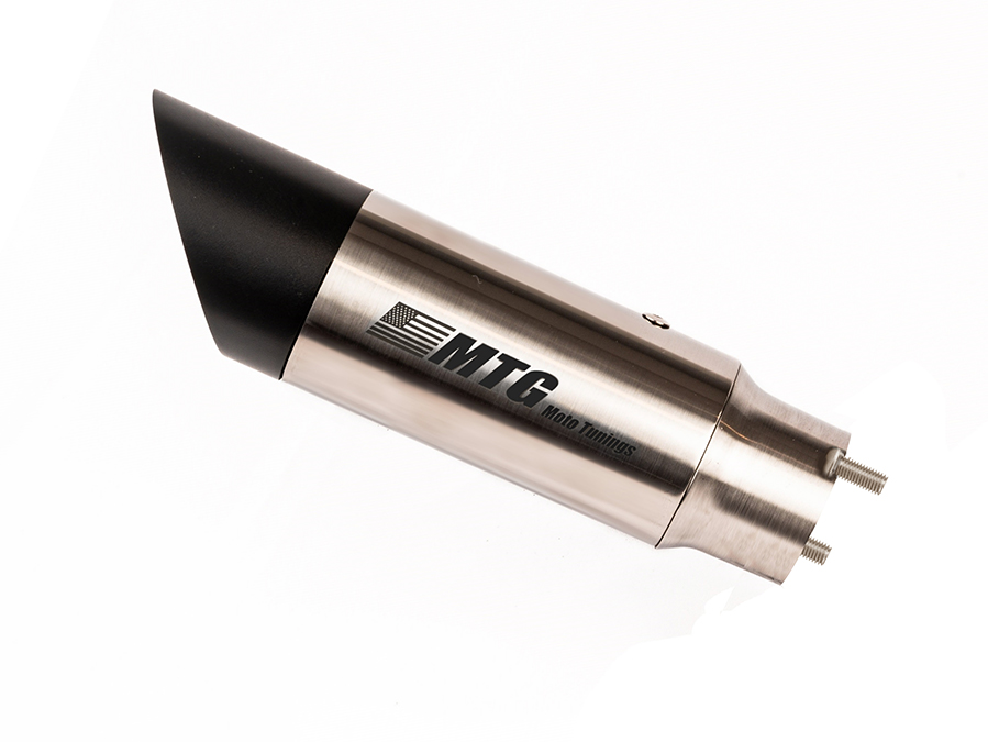 Ponteira de escapamento inox com abafador Kasinski Comet 250 GT