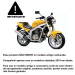 Ponteira de escapamento inox com abafador Kasinski Comet 250 GT