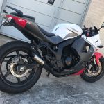Ponteira de escapamento inox com abafador Kasinski Comet GT 250R