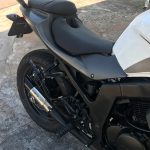 Ponteira de escapamento inox com abafador Kasinski Comet GT 250R