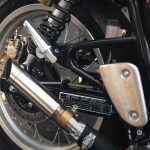 Par de ponteiras de escapamento Standard Lacradas com abafador Royal Enfield Continental GT 650