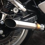 Par de ponteiras de escapamento Standard Lacradas com abafador Royal Enfield Continental GT 650