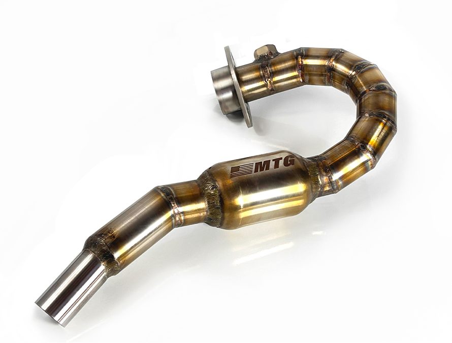 Curva coletora inox Yamaha Crosser 150