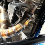Curva coletora inox Yamaha Crosser 150
