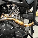 Curva coletora inox Yamaha Crosser 150