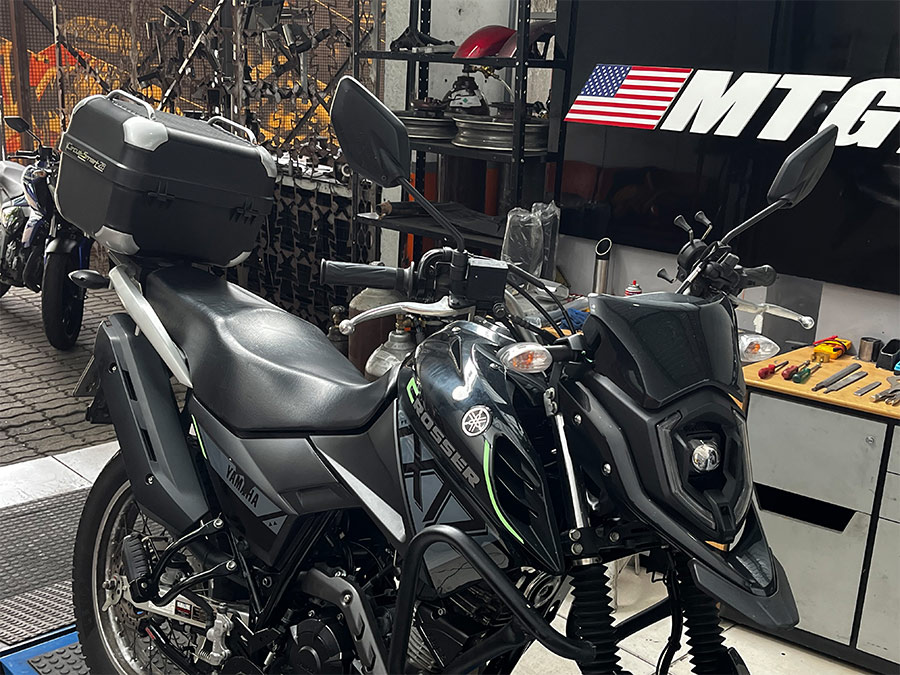 Ponteira de escapamento ronco grave Yamaha Crosser 2023
