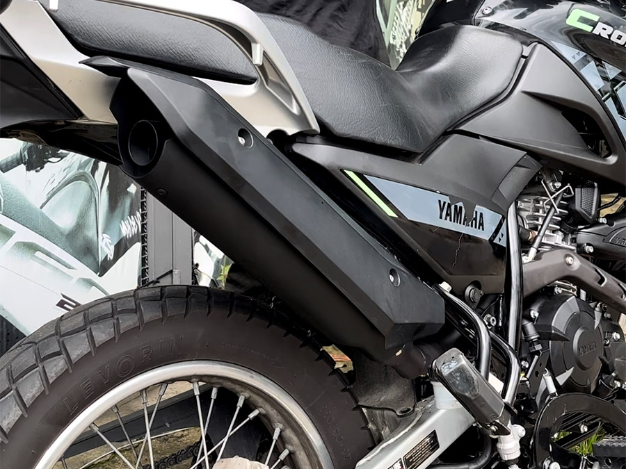 Ponteira de escapamento ronco grave Yamaha Crosser 2023