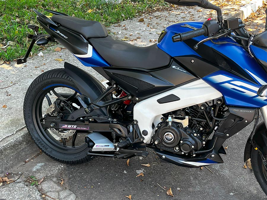Escapamento Bajaj Dominar 160