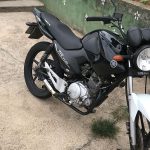 Escapamento com ponteira inox com abafador Yamaha Factor 125