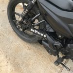 Escapamento com ponteira inox com abafador Yamaha Factor 150