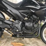 Escapamento com ponteira inox com abafador Yamaha Fazer 250 FZ25 (2011 a 2016)