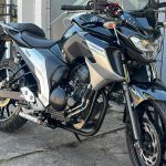 Escapamento esportivo por baixo da moto com DB Killer Yamaha Fazer 250 FZ25 (2018 a 2024)