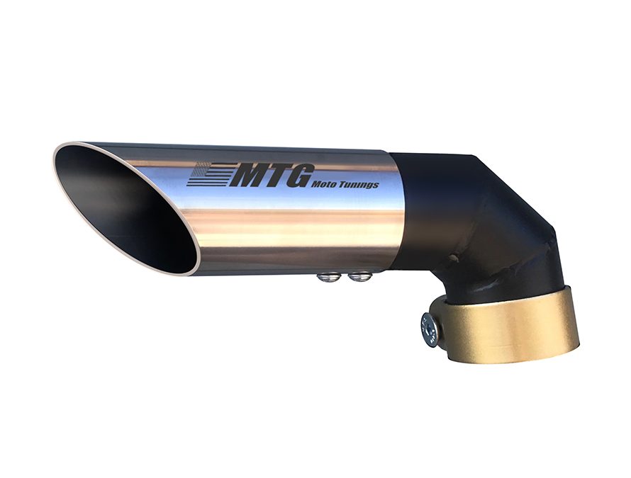 Ponteira de escapamento inox direta Yamaha FZ6